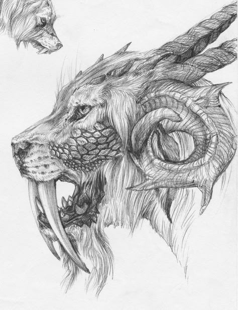 Kunst Tattoos, Creepy Drawings, Creature Drawings, Dark Art Drawings, Fantasy Creatures Art, Dragon Artwork, Mythical Creatures Art, Pencil Art Drawings, Creature Concept Art