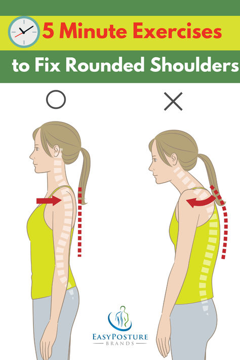 How to fix rounded shoulders and improve posture Exercise For Rounded Shoulders, Rounded Shoulders Correction, Gym Timetable, Rounded Shoulder Exercises, Fix Rounded Shoulders, Posture Correction Exercises, Therapy Exercises, Rounded Shoulders, Physical Therapy Exercises