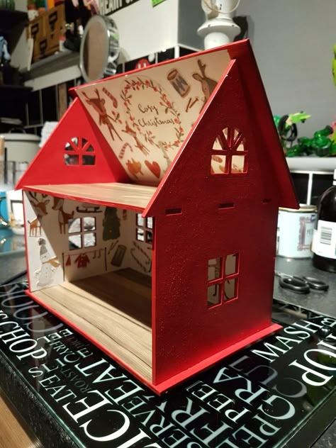 Diy Elf House, Elf House Diy, Diy Elf, Mini Cottage, Mini Verse, Dolly House, Fabric Doll House, Elf Door, Mouse Pattern