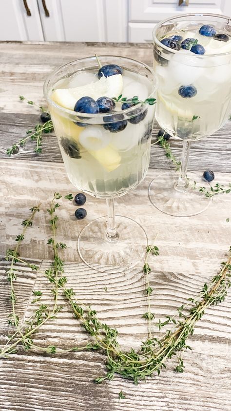 Cocktail Hour: Blueberry Limoncello Prosecco — Champagne & Co | Event Planner in Eastern Ontario Blue Bridal Shower Decorations, Baby Shower Cocktails, Summer Engagement Party, Prosecco Drinks, Blueberry Cocktail, Bridal Shower Drinks, Bridal Shower Cocktails, Bachelorette Cocktails, Lake House Wedding