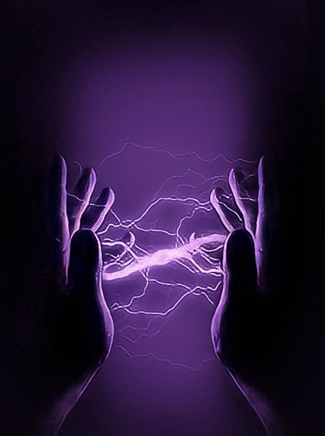 Electricity Aesthetic Power, Purple Electricity Aesthetic, Super Villian Aesthetic, Original Character Aesthetic, Purple Lightning Aesthetic, Electrokinesis Aesthetic, Electric Superhero, Light Powers Aesthetic, Electro Aesthetic