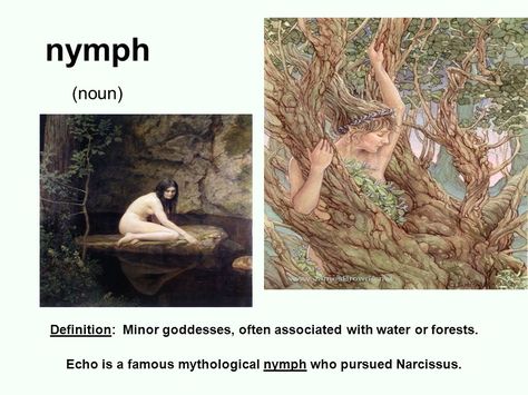 Pan Aesthetic Greek, Nymph Greek Mythology, Greek Nymphs Art, River Nymph Aesthetic, Nymph Greek Mythology Aesthetic, Nymphs Greek Mythology Art, Naiads Greek Mythology, Nymph Art Mythology Goddess, Greek Nymph