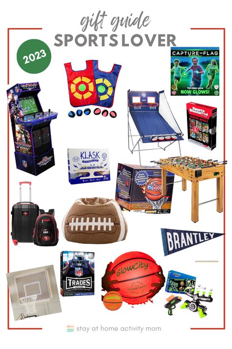 Gifts For Sports Lovers, Gifts For Athletes, Sports Lover Gifts, Sports Lover, Great Gift Ideas, Home Activities, Gift Guides, Sports Gifts, Classic Games