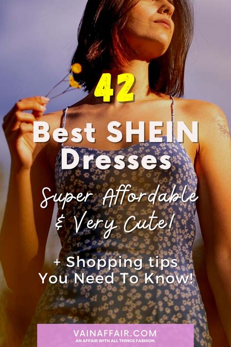 42 Best SHEIN Dresses That Are Super Affordable & Very Cute!  Fashion tips for women what to wear. Best Shein Dresses, Shein Best Buys, Best Of Shein, Shein Dress Party, Shein Party Dresses, Best Shein Finds 2023, Shein Formal Dress, Shein Dress Formal, Best Shein Finds