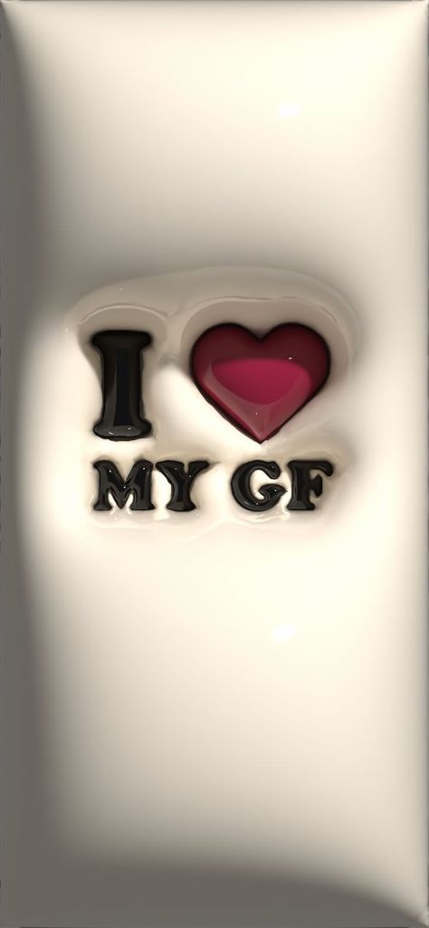 I Love My Gf, Love My Gf, 3d Wallpaper Cute, Iphone Wallpaper Texture, Jelly Wallpaper, 3d Wallpaper Iphone, Iphone Wallpaper Landscape, Bubbles Wallpaper, My Gf