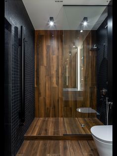 Wood Tile Shower, Color Bathroom Design, Bathroom Inspiration Modern, Washroom Design, Bathroom Redesign, Wooden Bathroom, Bathroom Design Decor, Bathroom Remodel Shower, Wood Look Tile