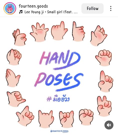 Hand Facing Down, Hand Turnaround, Chibi Hands, Hand Reference, Hand Drawing Reference, How To Make Drawing, Chibi Characters, Chibi Drawings, Concept Art Drawing