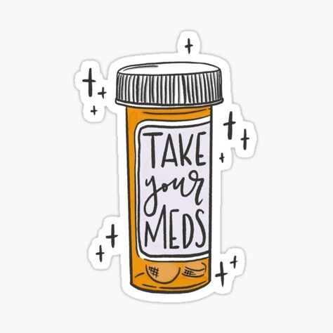 Pharmacist Quote, Medicine Stickers, Take Medicine, Take Your Meds, Pharmacy Art, Reminder To Myself, Doctor Stickers, Medical Stickers, Pharmacy Student