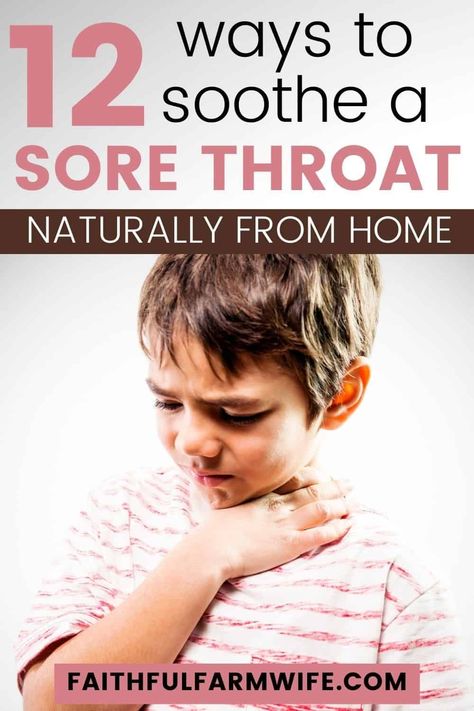 Toddler Sore Throat, Sore Throat Kids, Holistic Cold Remedies, Remedies For Ear Infections, Remedy For Sore Throat, Antibiotics Natural, Strep Throat Remedies, Honey For Sore Throat, Remedies For Sinus Infection