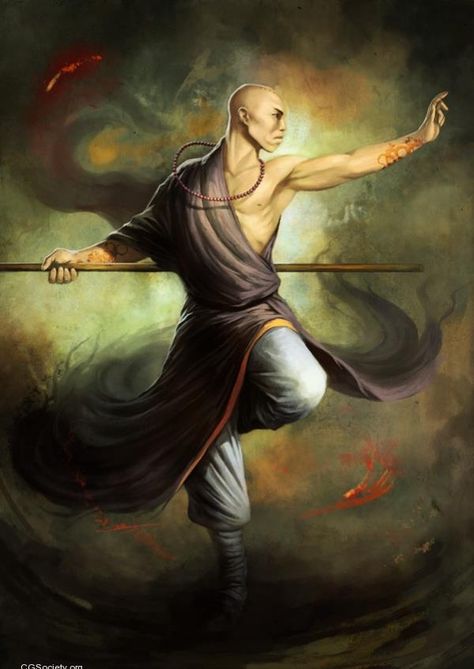 ~Shaolin Monk~ Rpg Wallpaper, Shaolin Monks, Male Character, Martial Artists, Martial Artist, Wing Chun, Arte Fantasy, Fantasy Inspiration, Tai Chi