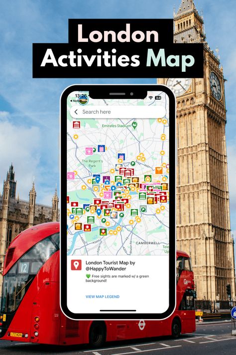 The Ultimate FREE London Tourist Map (Things to Do, Photo Spots & More!) London Tourist Map, London Tourist, Christmas Things To Do, Places In England, Tourist Map, Free Maps, London Map, London Museums, London Free