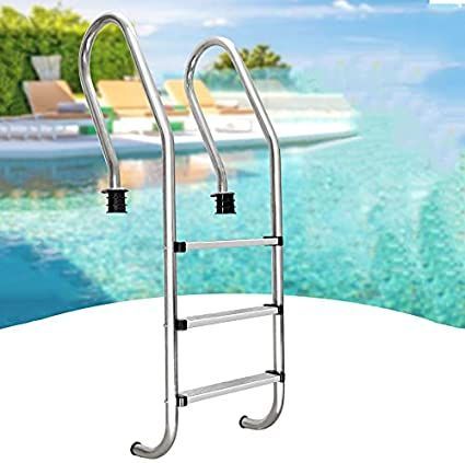 Pool Rails, Swimming Pool Equipment, Stair Railings, Pool Ladder, Pool Equipment, Stainless Steel 304, Stair Railing, Swimming Pool, Swimming Pools