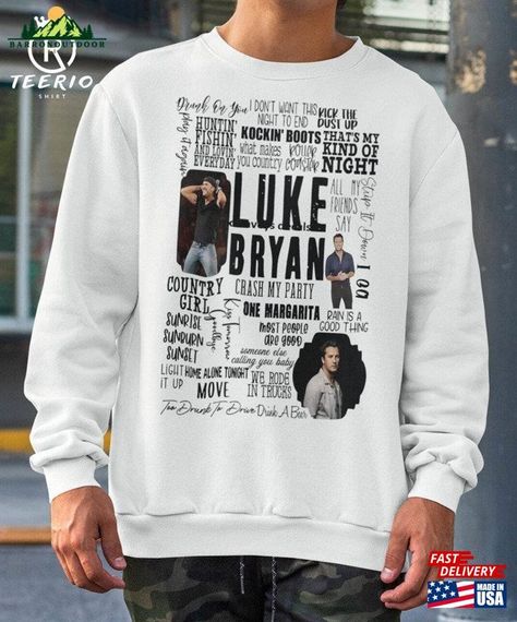 Luke Bryan Trendy Shirt Concert Country Music T-Shirt Hoodie Classic Check more at https://barronoutdoor.com/product/luke-bryan-trendy-shirt-concert-country-music-t-shirt-hoodie-classic/ Luke Bryan Concert Outfit, Luke Bryan Shirts, Luke Bryan Concert, Country Music Shirts, Luke Bryan, Trendy Shirts, Trending Tshirts, Party Girls, Concert Outfit