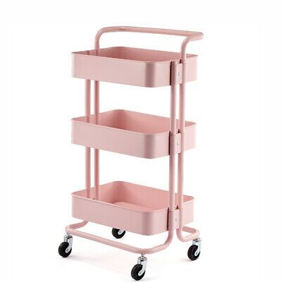 Spa Storage, Kitchen Trolley Cart, Lash Storage, Under Shelf Storage, Kitchen Storage Trolley, Kawaii Room Ideas, Lash Room Decor, Salon Trolley, Portable Kitchen