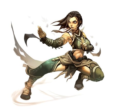 Female Monk - Pathfinder PFRPG DND D&D d20 fantasy Monk Dnd, Description Instagram, Character Design Cartoon, Martial Artists, Black Cartoon, Martial Artist, Female Character, Fantasy Rpg, Fantasy Inspiration