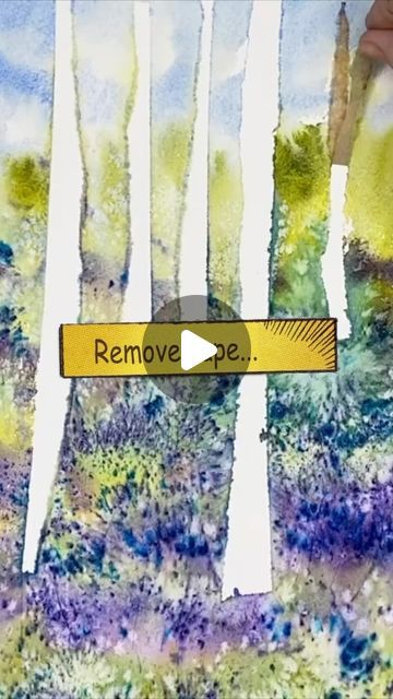 Karen Rice | Watercolour on Instagram: "I share with you some fun techniques to paint this bluebell Woods watercolour painting. #Watercolour #watercolorTechniques #Hacks #watercolorLandscape #WatercolourBluebellWoods #WatercolourTutorial #WatercolourKarenRice #WatercolourVideo #WatercolourBluebells #HowPaintWatercolours #WatercolourBeginners" Quick Art, Bluebell Woods, Watercolour Techniques, Watercolor Tutorials, Watercolor On Wood, Watercolor Lessons, Watercolor Painting Techniques, Watercolor Flower Art, Color Techniques