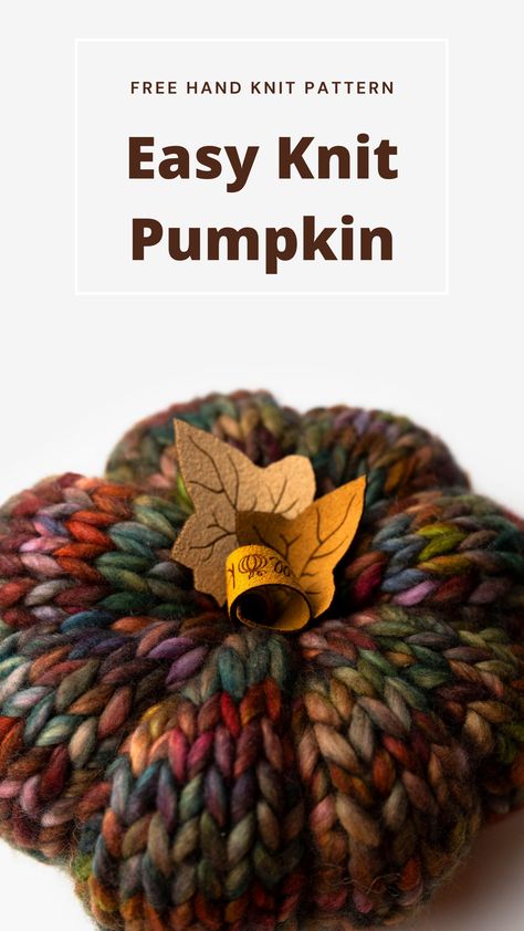 Oh Fall, you are my favorite. I was recently staring at my giant stack of pretty Malabrigo Rasta yarn when the Fall Feels hit me like a ton of bricks. One of my favorite things to make every year is seasonal decor. Plush pumpkins are at the top of my list. I paired my Rasta with my love of pumpki Plush Pumpkins, Halloween Knitting Patterns, Pumpkin Patterns Free, Halloween Knitting, Fall Knitting Patterns, Patterns Halloween, Malabrigo Rasta, Holiday Knits, Easy Knitting Projects