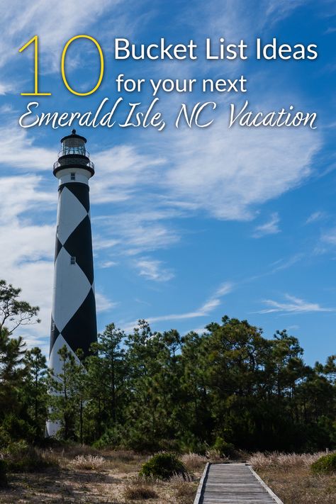 10 Bucket List Ideas for Your Next Emerald Isle, NC Vacation Emerald Island North Carolina, Emerald Isle North Carolina, Coastal North Carolina, Emerald Isle Nc, Oceanfront Vacation Rentals, Destination Unknown, Bucket List Ideas, Wake Forest, Emerald Isle