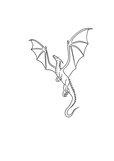 Dragon Flash Tattoo, Dragon Fine Line Tattoo, 5x5 Tattoo Ideas, Fine Line Dragon Tattoo, Dragon Line Drawing, Simple Dragon Tattoo, Dragon Line Art, Viserion Dragon, Dragon Tattoo Simple