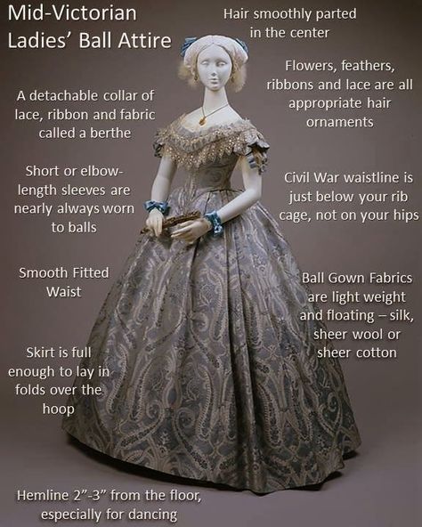 Southron Creations: Anatomy of a Civil War Ball Gown Historical Gowns, 1860 Fashion, 19th Century Fashion, Old Dresses, Victorian Clothing, Antique Dress, Retro Mode, Costume Institute, Vintage Gowns