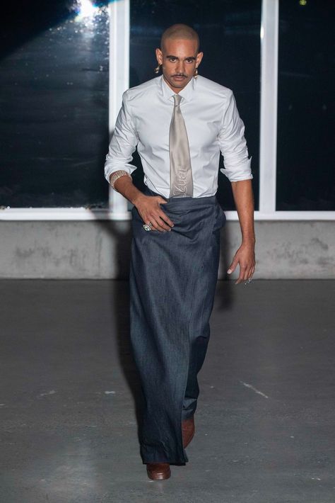 The very best of NYFW SS24: Willy Chavarria, Puppets and Puppets & Luar Fashion Mfs, Puppets And Puppets, Mens Runway Fashion, Willy Chavarria, Male Model Face, Menswear Inspiration, Black Men Fashion Urban, Model Runway, Cut Clothes