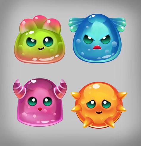 Jelly Drawing, Icon Game, Make A Mobile, Game Icons, Game Concept, Game Icon, Slot Game, Drawing Practice, Game Ui