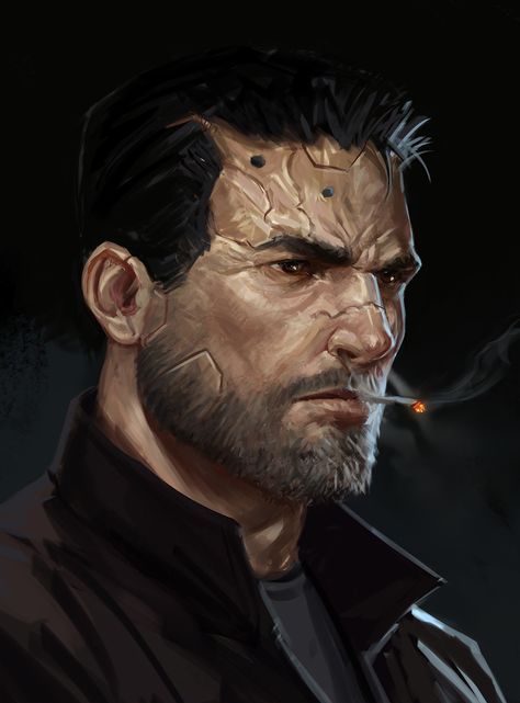 Cyberpunk Character Art, Cyberpunk Male, Sci Fi Character Art, Sci Fi Character Design, Cyberpunk 2020, Cyberpunk Rpg, Arte Cyberpunk, Cyberpunk Character, Human Male