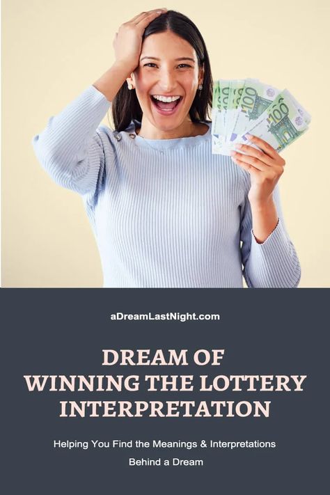 Dream of Winning the Lottery: What Does It Mean to You? Lottery Numbers, The Lottery, Dream Meanings, Lottery Tickets, Dream Interpretation, Winning The Lottery, Lucky Number, You Dream, Positive And Negative