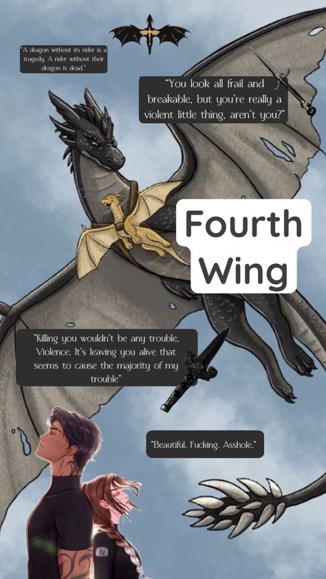 #fourthwing #rebeccayarros #tairn #andarna #violetsorrengail #xadenriorson Wings Quotes, Fourth Wing, Nerd Life, A Dragon, Reading Light, Your Aesthetic, Connect With People, Creative Energy, Energy