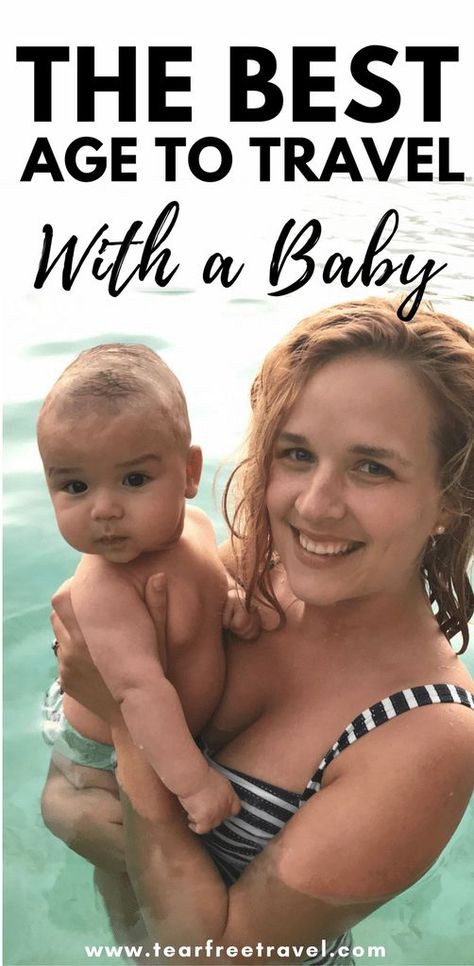 “What is the best age to travel with a baby?” I’ve been asked this question countless times by those who know I’ve been brave (read: crazy) enough to travel with my young babies multiple times. 3 months? 6 months? 12 months? What is the best time to travel with a baby? Or REALLY, Is there any ‘best age to travel with a baby’? Is it CRAZY to even bother traveling with a baby? #babytravel #babytraveltrips #babytravelneeds #kidstravel #travelwithchildren #familytravel #vacationwithkids Baby Food By Age, Traveling With A Baby, Best Time To Travel, Family Travel Quotes, Time To Travel, Traveling Tips, Family Board, Baby Travel, Baby Advice