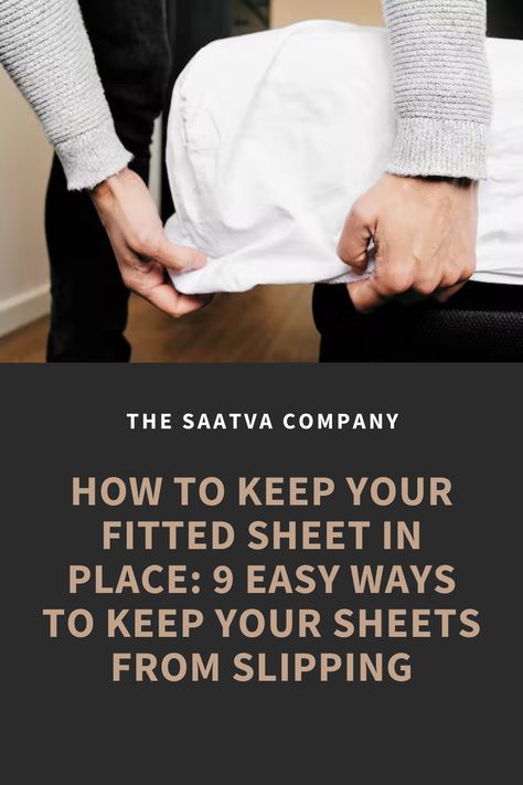 How To Make Sheets Stay On Bed, Keep Sheets On Bed, How To Keep Sheets On Bed, How To Keep Fitted Sheets From Slipping, How To Keep Sheets From Slipping, Fitted Sheets Stay In Place, Sewing Fitted Sheets, Making Your Bed, Bed Making