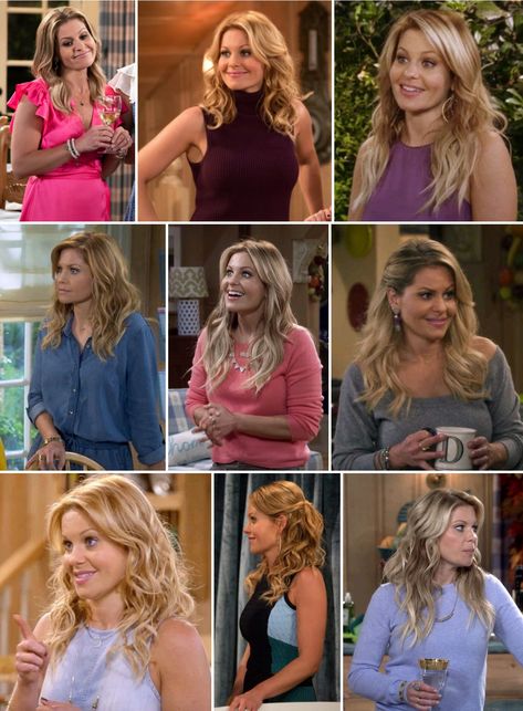 Fuller House Hairstyles, Candace Cameron Bure Fuller House, Candace Cameron Bure Hair Color, Dj Tanner Fuller House Hair, Candace Cameron Hair, Dj Tanner Fuller House Outfits, Dj Fuller Outfits, Dj Tanner Hair, Fuller House Outfits