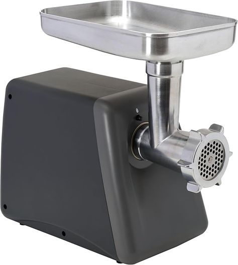 Amazon.com: LEM Products #8 Countertop Meat Grinder, 575 Watt Aluminum Electric Meat Grinder Machine, Ideal for Occasional Use : Home & Kitchen Butcher Restaurant, Making Jerky, Grinder Machine, Organic Meat, Meat Slicers, Freezer Storage, Vacuum Sealers, Steel Plates, Knife Storage