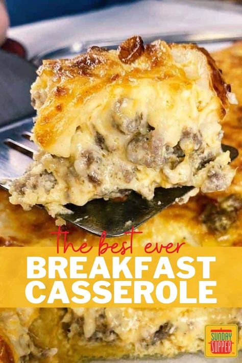 Breakfast Bake With Crescent Rolls, Breakfast Casseroles Using Crescent Rolls, Creamy Breakfast Casserole, Hangover Breakfast Casserole, Egg Bake With Crescent Rolls, Breakfast Casserole Crescent Roll, Breakfast Casserole With Sausage Links, Cresent Roll Recipes Breakfast Casserole, Sausage Breakfast Casserole With Crescent Rolls