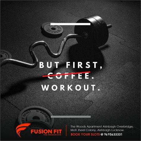 The best way to get things done is to simply START! Wake up, show up and own it. 💪 #mondaymotivation ------------- Join us at the Fusion Fit, Aishbagh for amazing workout and best Results! . To book your slot call us at +919695633331 . . #fusionfit #aishbagh #aishbaghgym #bestgymaishbagh #gymworkout #fitness #gym #workout #fitnessmotivation #fit #motivation #bodybuilding #training #health #crossfit #fitnessmodel #gymmotivation #muscle #fashion #exercise #life Gym Posts Instagram, Gym Marketing Ideas, Gym Advertising, Anytime Fitness Gym, Gym Supplements, Fitness Flyer, Gym Photos, Boxing Gym, Anytime Fitness