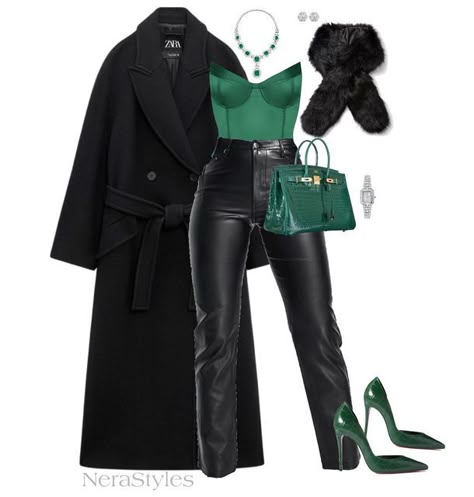 Mode Zara, Stylish Winter Outfits, Chique Outfits, Black Leather Pants, Classy Work Outfits, Looks Chic, Baddie Outfits Casual, Cute Simple Outfits, Fancy Outfits