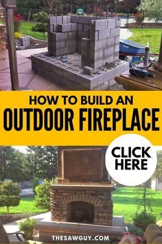 Build An Outdoor Fireplace, Build Outdoor Fireplace, Diy Patio Ideas, Outdoor Fireplace Kits, Fireplace Style, Outside Fireplace, Fireplace Outdoor, Diy Outdoor Fireplace, Outdoor Fireplace Designs