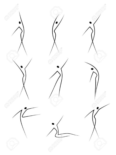 Movement Drawing, 심플한 그림, Stick Figure Drawing, Gesture Drawing, Digital Painting Tutorials, Wire Sculpture, Line Drawings, Stick Figures, Line Art Drawings