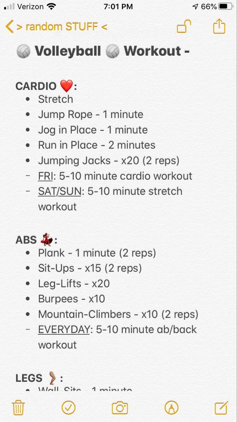 Doing this ab workout will help improve your hitting because when you hit or serve you should be using your core muscles. This cardio workout will also help improve your speed on the court. Volleyball Diet Plan Meals, Volleyball Body Workout, Volleyball Hacks, Volleyball Advice, D1 Volleyball, Tryout Tips, Beach Volleyball Workout, 10 Minute Cardio Workout, Volleyball Workout