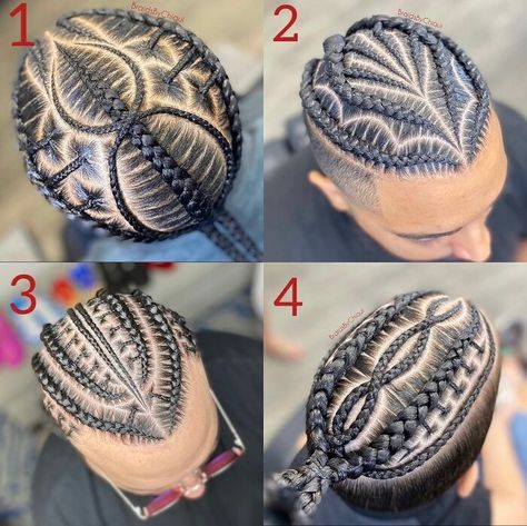 How to Wear Tribal Braids in 2024 - 65 Trendy Styles Mens Braids Hairstyles Cornrows Design, Braid For Men, Braid Designs For Men, Men's Braids, Boys Braids, Blonde Braiding Hair, Boy Braid Styles, Man Braids, Cornrow Styles For Men