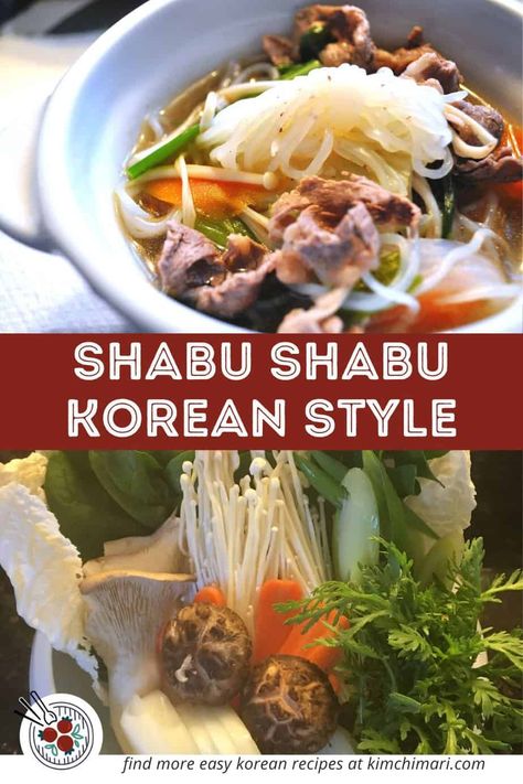 Korean Broth, Shabu Shabu Aesthetic, Spicy Miso Broth Shabu Recipe, Shabu Shabu Meat Recipes, Shabu Shabu Recipe At Home, Shabu Shabu Dipping Sauce, Shabu Shabu Broth Recipe, Shabu Shabu Broth, Asian Hot Pot Recipe