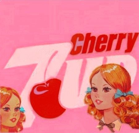 Cherry Illustration, Chunky Font, Vintage Soda, Illustration Styles, Interesting Design, Picture Collage Wall, Vintage Americana, 90s Aesthetic, Pink Lady