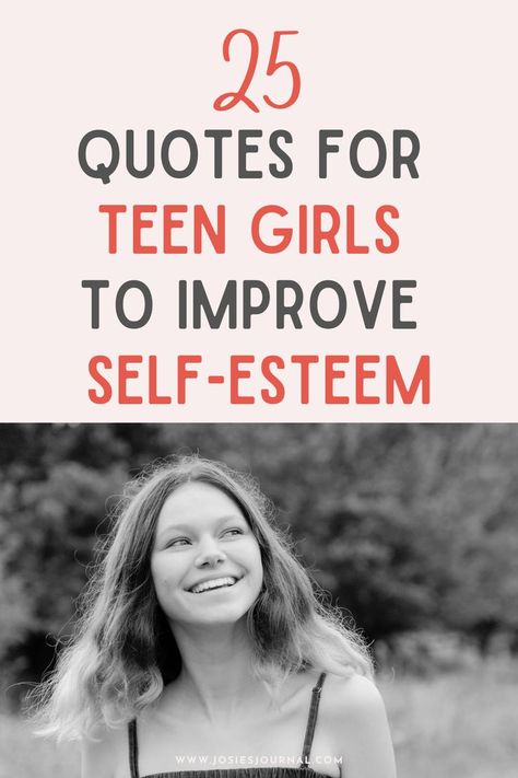 quotes Quotes For Teenagers, Girl Affirmations, Grace Quotes, Tips For Parents, Building Self Esteem, 25th Quotes, Teenager Quotes, Positive Self Talk, Negative Self Talk