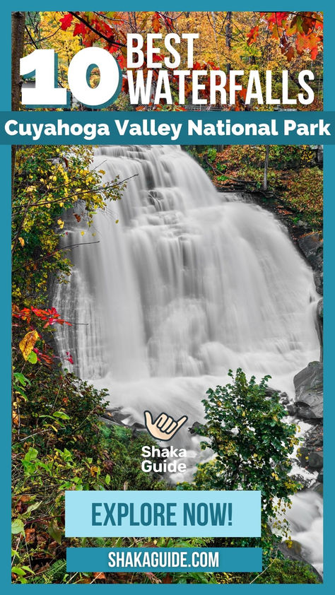 cuyahoga waterfalls Cuyahoga Valley National Park, Cuyahoga Falls, Midwest Travel, Autumn Lake, Lake Placid, Summer Road Trip, Breathtaking Beauty, Travel Bucket List, Vacation Destinations