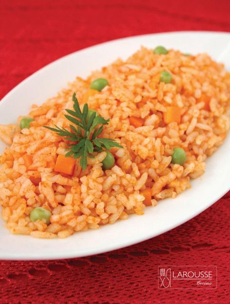 Arroz rojo Frijoles Refritos, Mexican Foods, Mexican Rice, Baby Shawer, Fried Rice, Mexican Food Recipes, Rice, Pasta, Ethnic Recipes