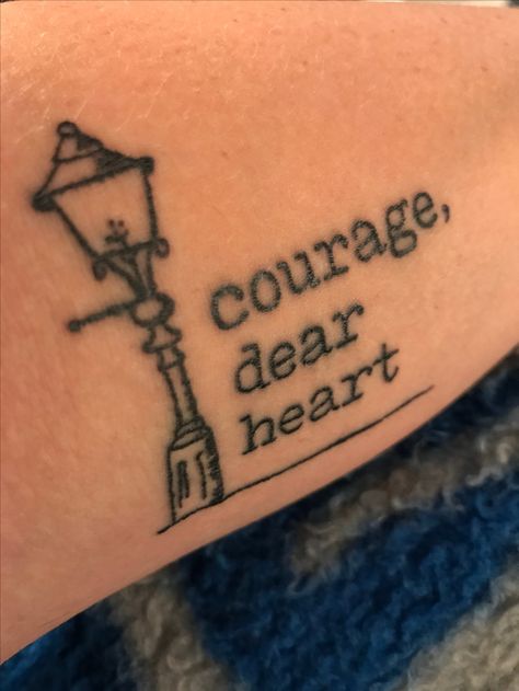 Cs Lewis Tattoo, Narnia Tattoo, Catholic Tattoos, Cs Lewis Quotes, Quote Tattoo, Glorify God, Cs Lewis, Tattoo S, Tattoos Ideas