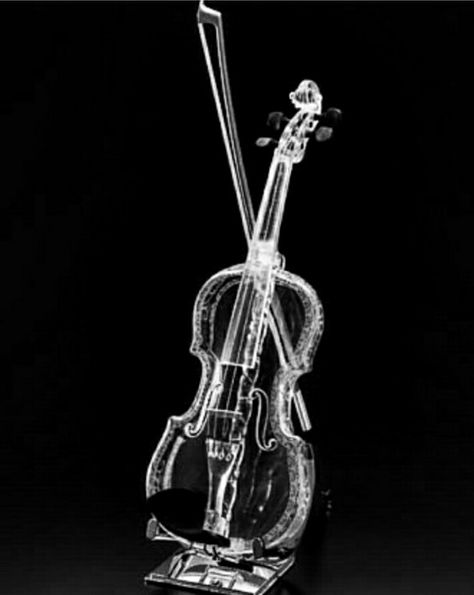 Violin #glass Glass Violin, Violin, Music Instruments, Glass, Art