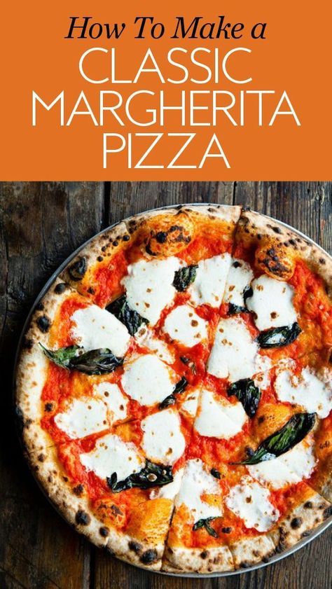 Margherita Pizza Recipe, Margarita Pizza, Resepi Biskut, Neopolitan Pizza, Pizza At Home, Pizza Margherita, Pizza Recipes Easy, Pizza Recipes Homemade, Dessert Pizza