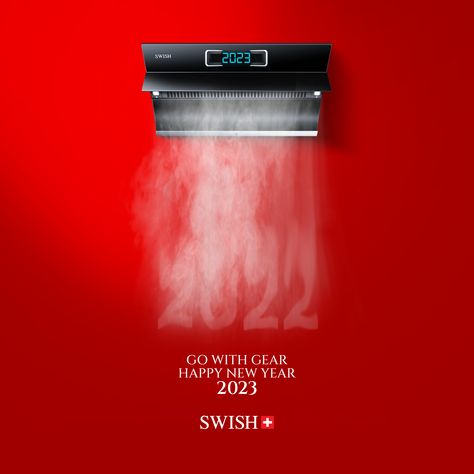 Go With Gear Without Fear Share & Care Happy New Year From SWISH 🇨🇭 wish you a Happy New Year 2023. Grid Poster, Ad Layout, Cosmetic Creative, Happy New Year Design, Social Media Advertising Design, Happy New Year 2023, New Years Poster, New Year 2023, Cosmetic Design