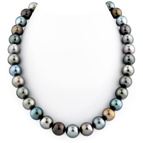 11-12mm Tahitian South Sea Multicolor Pearl Necklace ($3,999) ❤ liked on Polyvore featuring jewelry, necklaces, multicolor, multi colored necklace, multicolor pearl necklace, multicolor necklace, pearl jewelry and purple jewelry Multicolor Pearl Necklace, South Sea Pearl Necklace, Tahitian Pearl Necklace, Jewelry Pearls, Black Pearls, Buy Necklace, Jewelry Pearl, Solitaire Necklaces, Pearl Jewellery